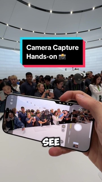 iPhone 16 Pro Max Camera Capture hands on